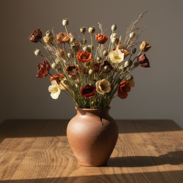 Mixed Dried Poppy Flowers
