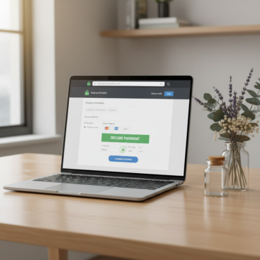 Secure Checkout with Botanicals