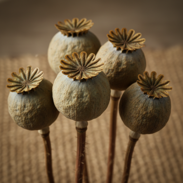 premium dried poppy pods