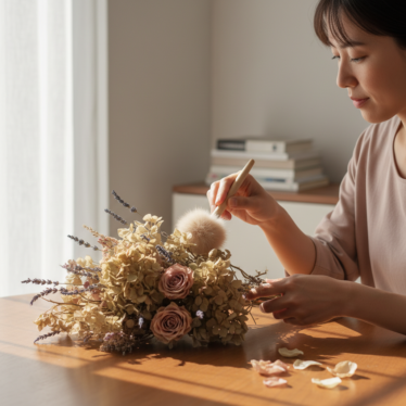 dried floral arrangemen