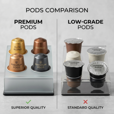 Comparison of premium Austrian poppy heads UK versus low-grade dried pods.