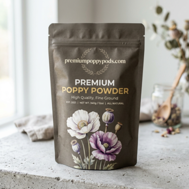 Buy premium poppy powder online — primiumpoppypods.com resealable bag available in 1LB to 20LB.