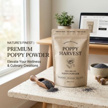 Buying checklist infographic for choosing premium poppy powder online.