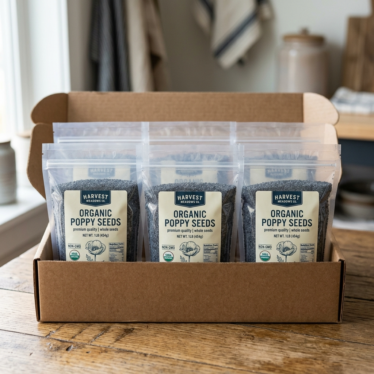 Quality Papaver somniferum poppy seeds packaged for delivery