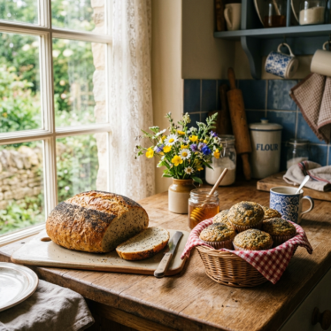 Poppy seed bread and lemon-poppy seed muffins made with opium poppy seeds.