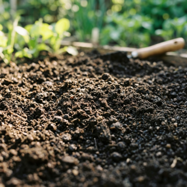 Light, well-drained soil prepared to support healthy Papaver seed germination.