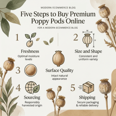 5 Steps to Buy Premium Poppy Pods Online
